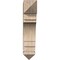 Ekena Millwork Merced Arts & Crafts Smooth Bracket, Douglas Fir, 5 1/2"W x 22"D x 26"H BKT06X22X26MRC03SDF - alternate 3